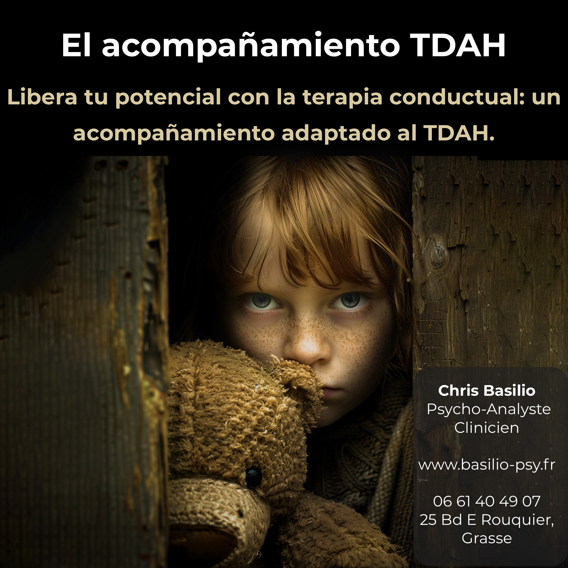 Chris Basilio Psycho Analyste Clinicien Thérapie Enfant TDAH