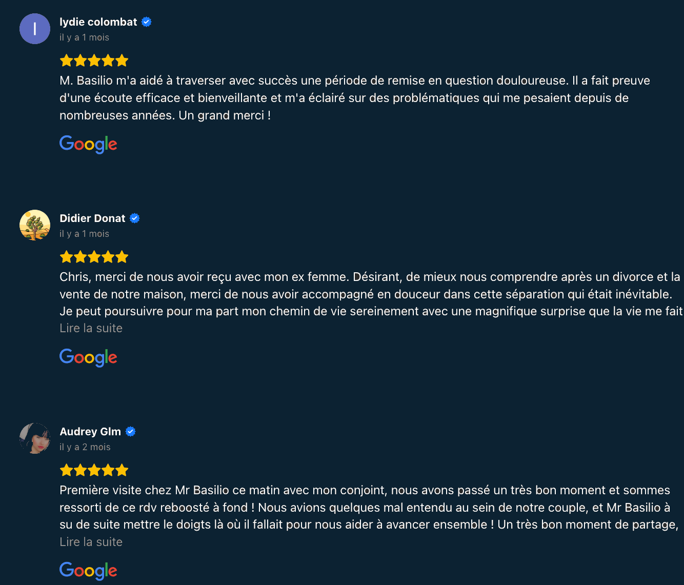 Chris Basilio Psycho Analyste Clinicien Avis