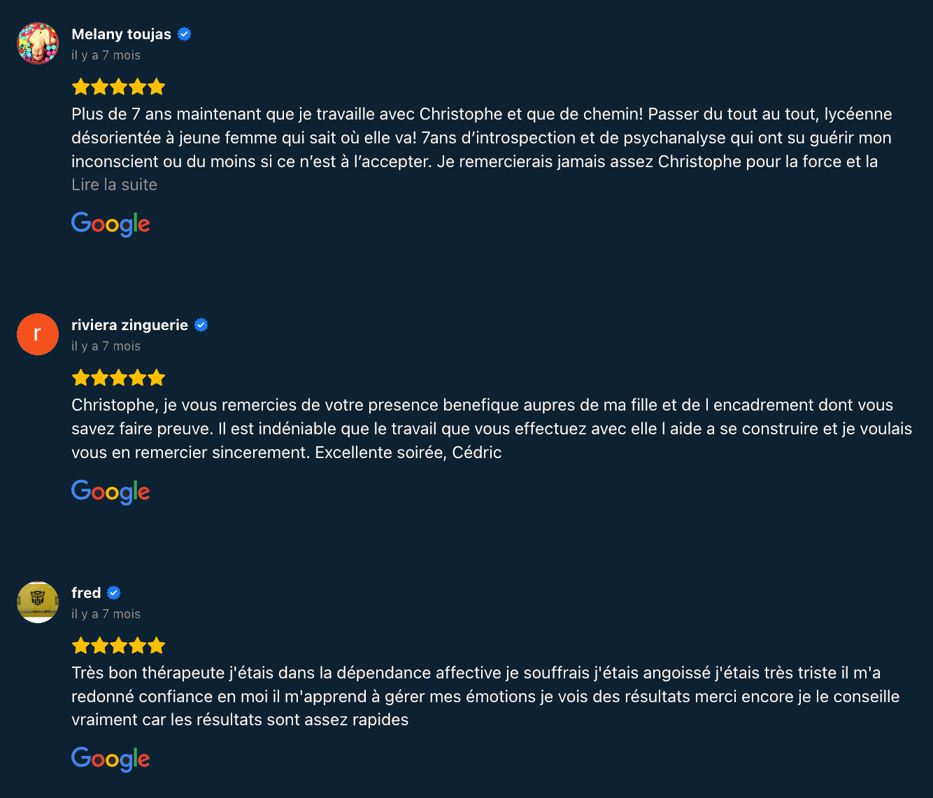 Chris Basilio Psycho Analyste Clinicien Avis