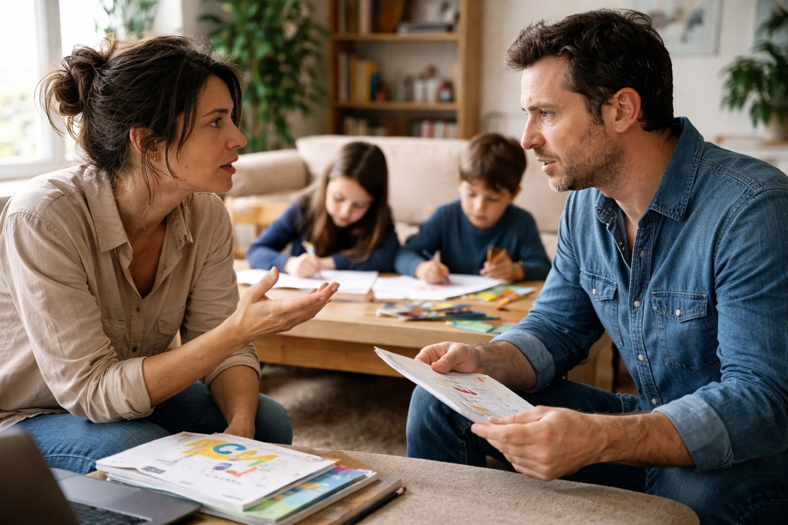 Chris Basilio Psycho Analyste Clinicien. Désacord sur l'éducation des enfants
