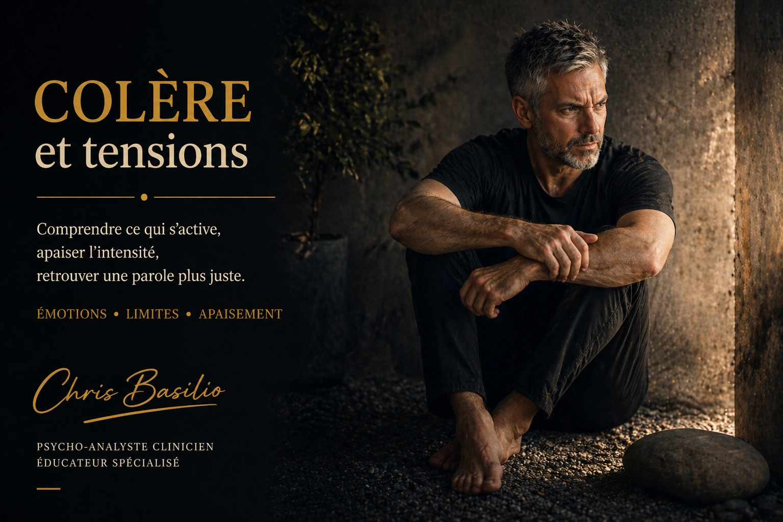 Gérer la colère - Chris Basilio, Grasse