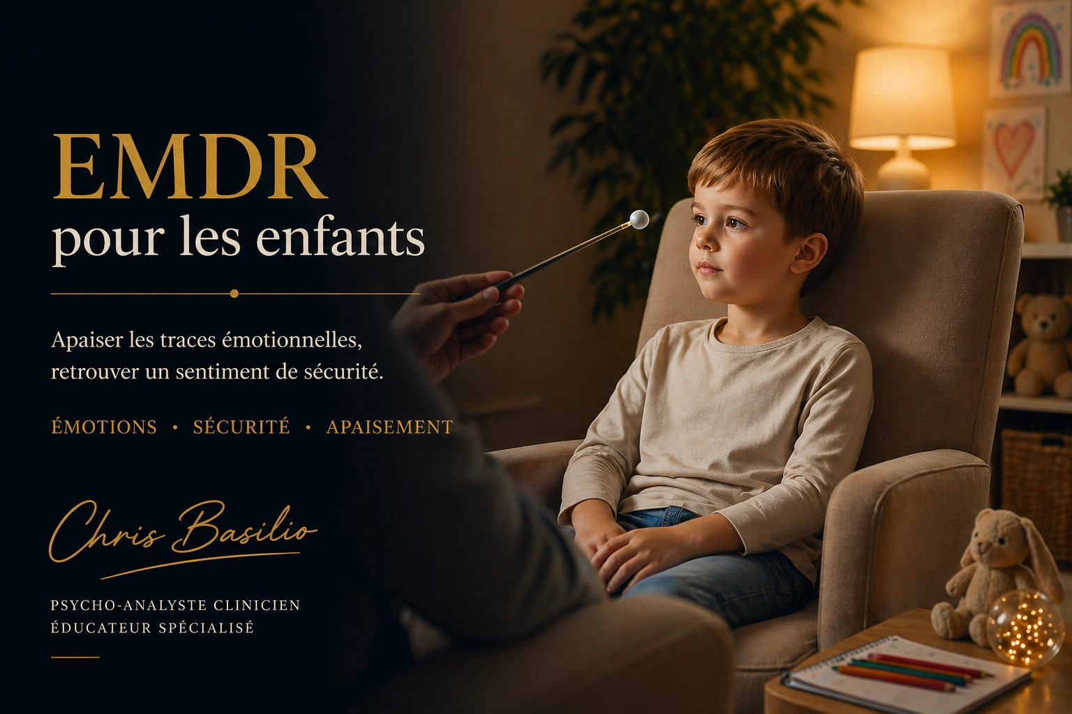 EMDR enfant et adolescent - Chris Basilio, Grasse