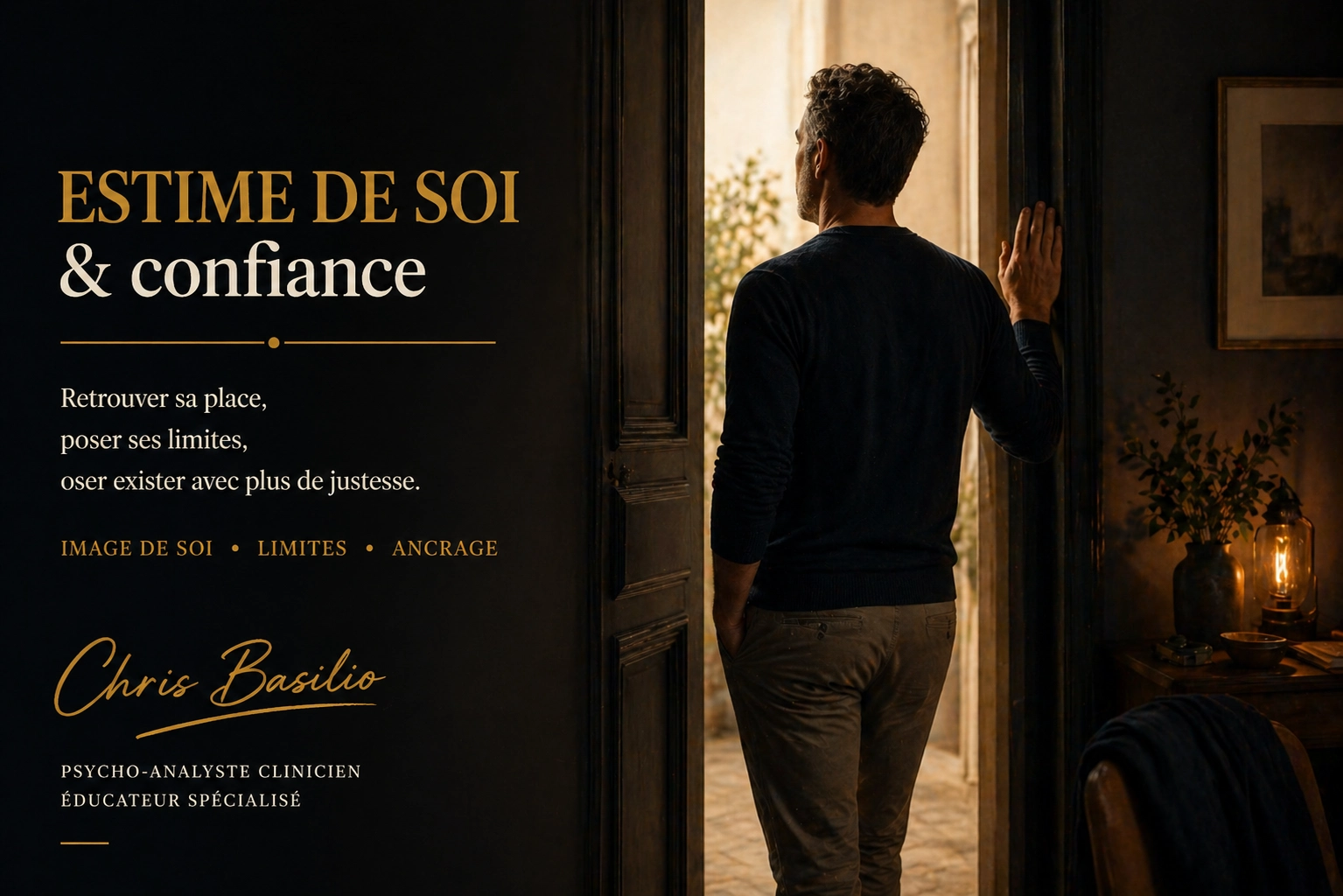 Confiance et estime de soi - Chris Basilio, Grasse